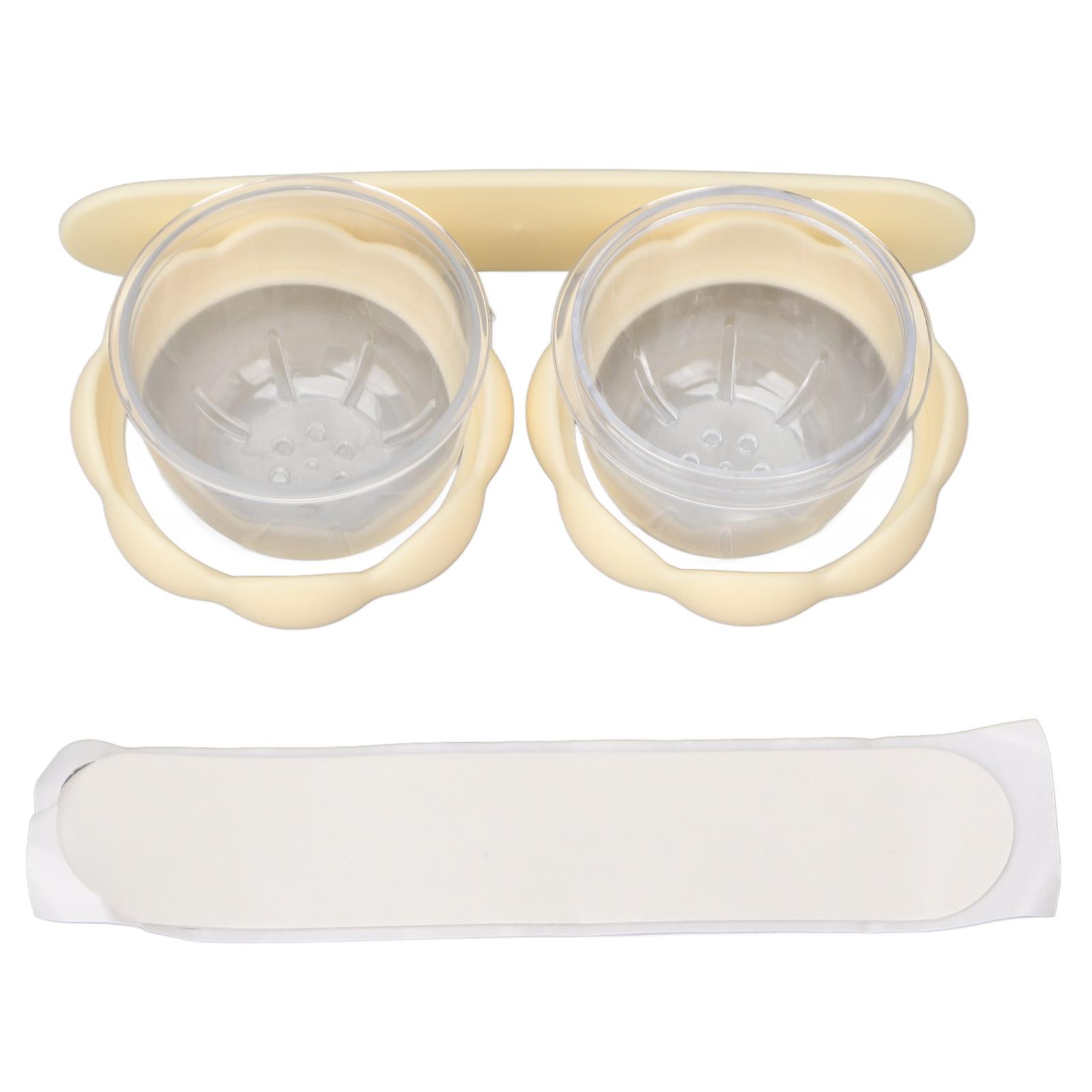 Beauty Sponge Case, Portable & Durable Holder With Transparent Storage Box For Safe, Multi-functional Travel Use