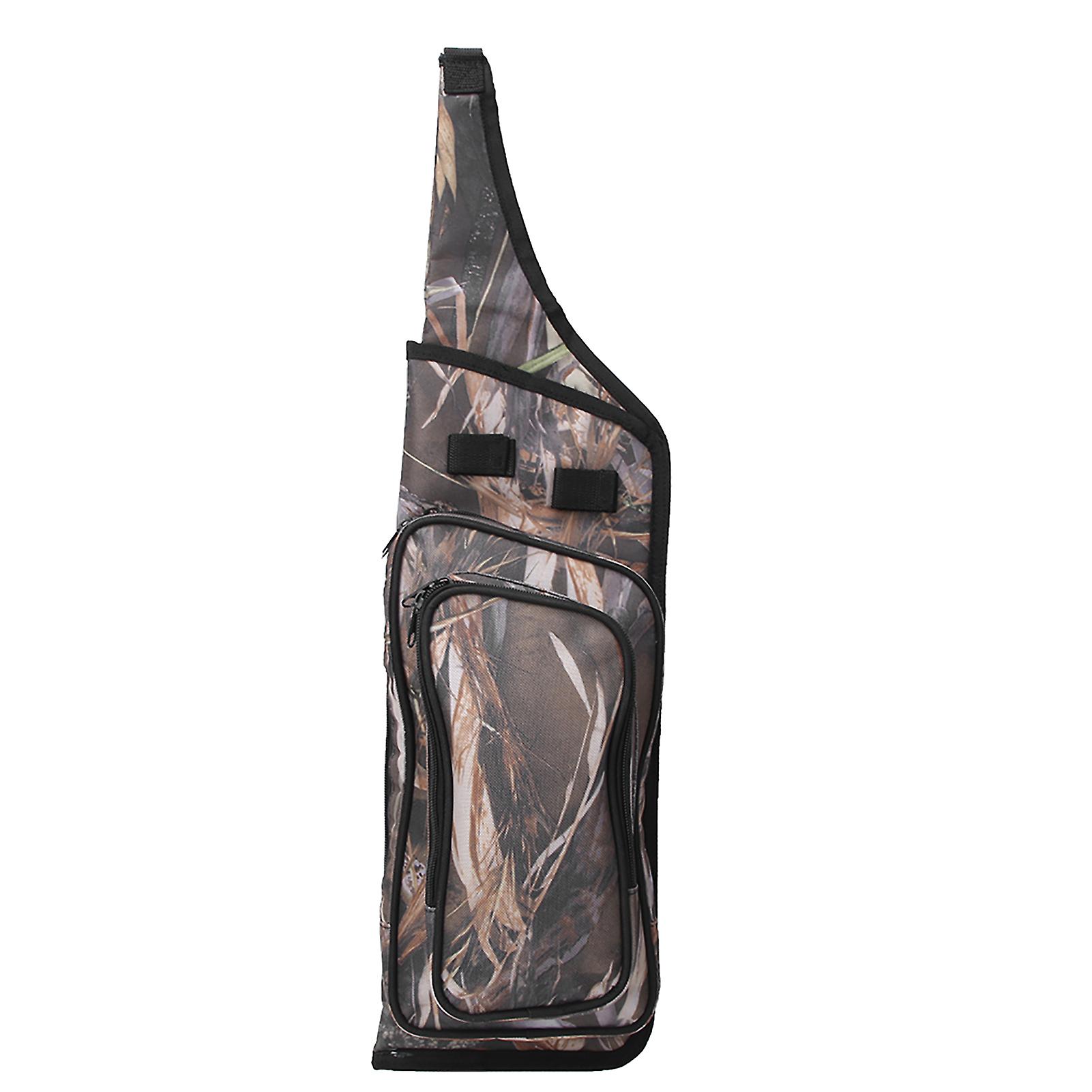 600D Oxford Cloth Portable Archery Quiver Arrow Holder Shoulder Bag Hunting Accessory Camouflage 2#