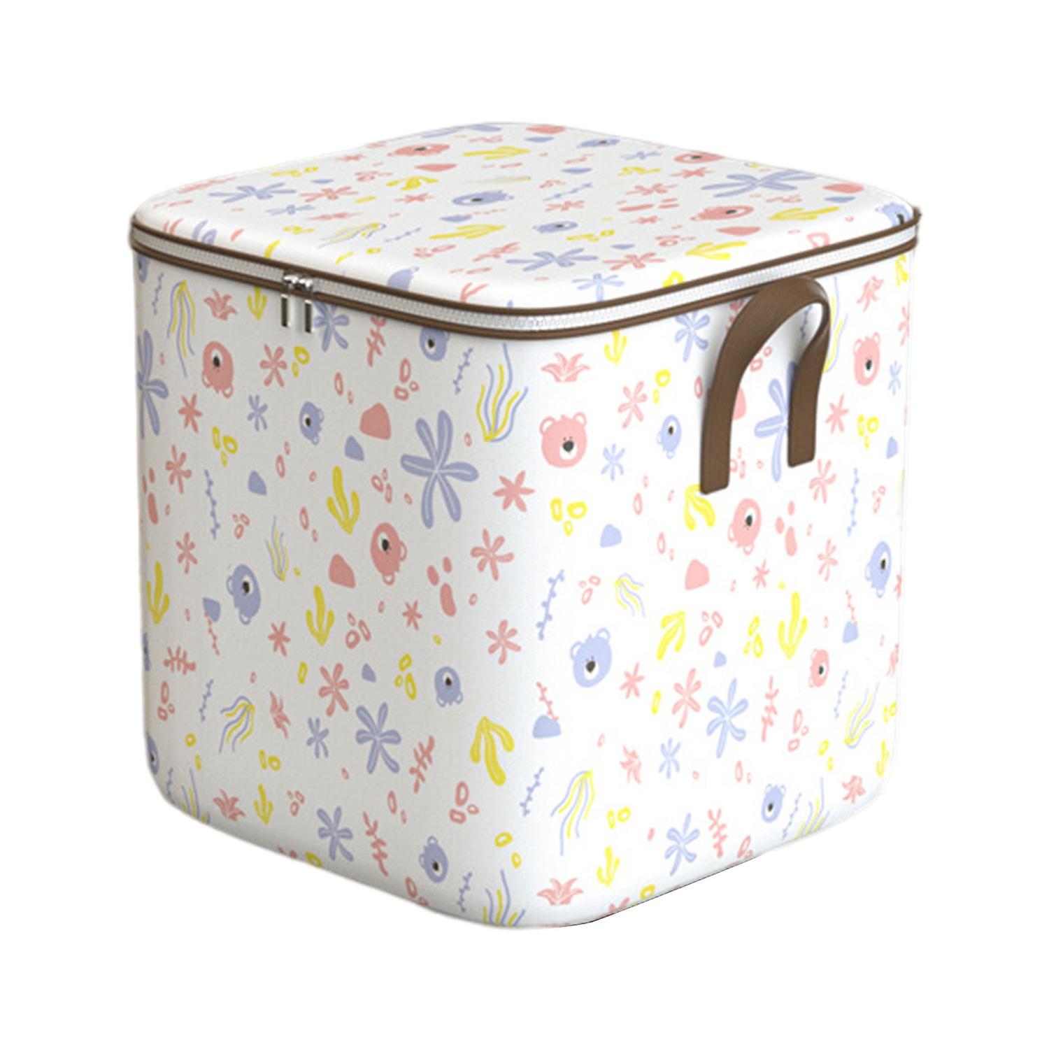 Foldable Clothes Storage Bag Convenient Organizer Large Capacity Storage Bag for Small Spaces