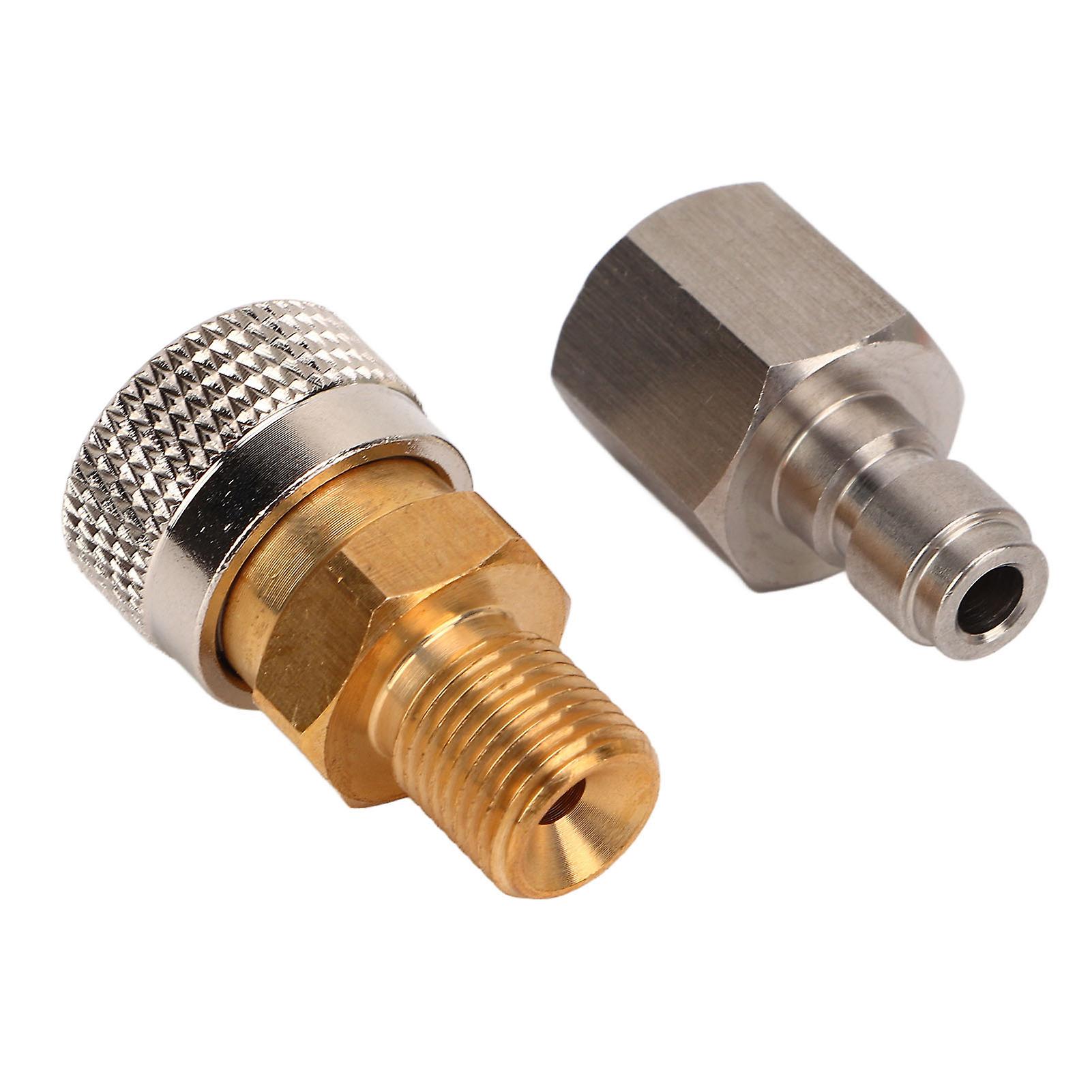 1/8 BSPP Quick Connector Fast Disconnect Release Charging Female Socket Coupler Accessories 