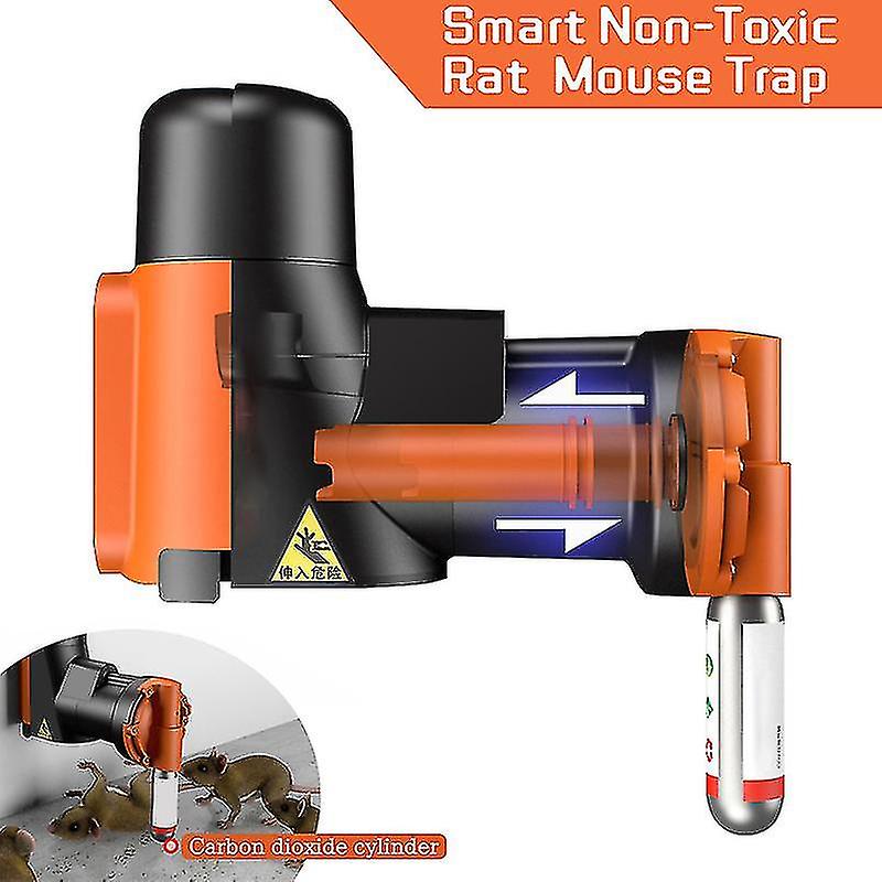 Smart Automatic Humane Nontoxic Mousetrap Kit For Co2 Cylinders