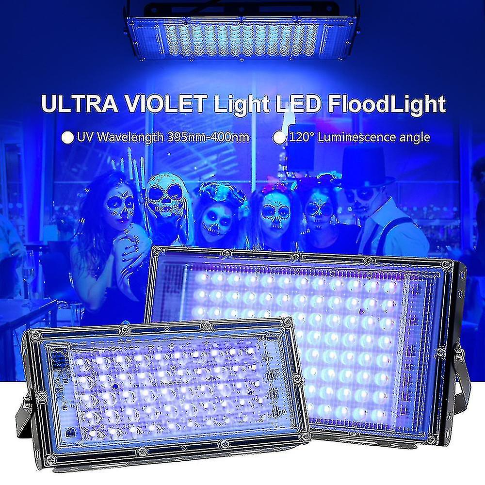 Blessed Uv Dj Disco Light Stage Light 365nm 395nm Ultraviolet Floodlight 220v Fluorescent Effect Lights Party Stage Backlight