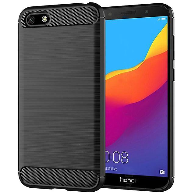 Durable Soft Protective Shell Case for Honor 7S - Black