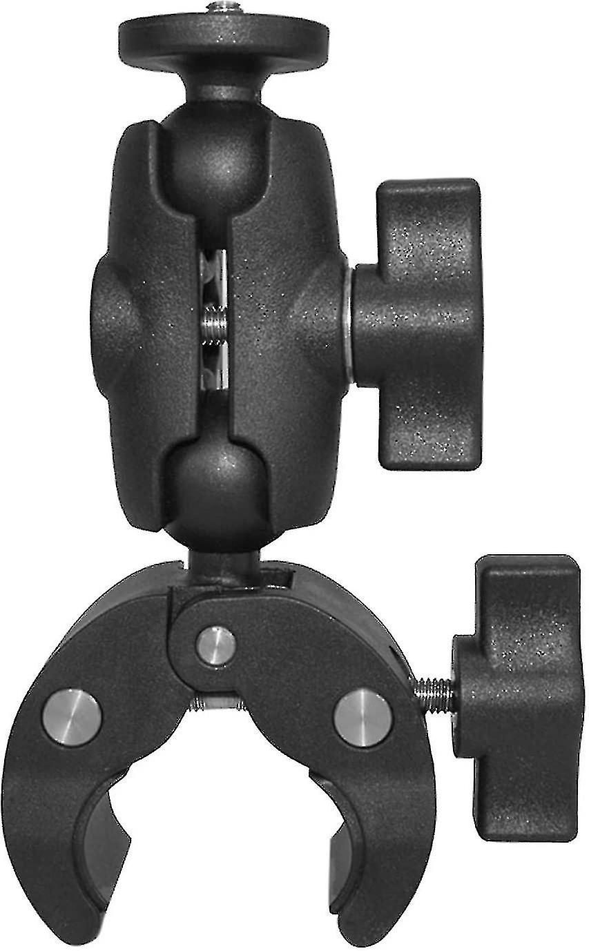 360 Rotating Non-Slip Double Clamp Bracket Support for Action Cameras