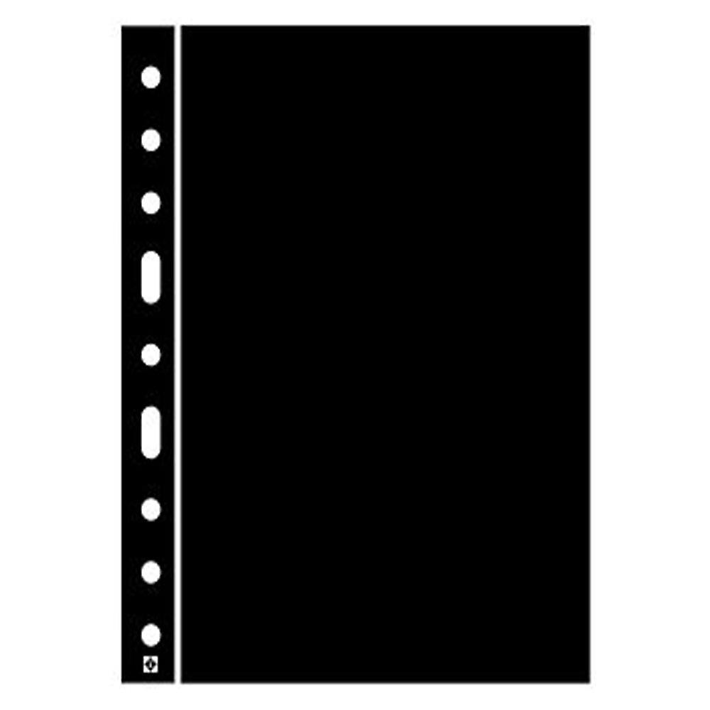 Quality Leuchtturm Noble Velvet Pin Binder Black Sheets Pack of 4