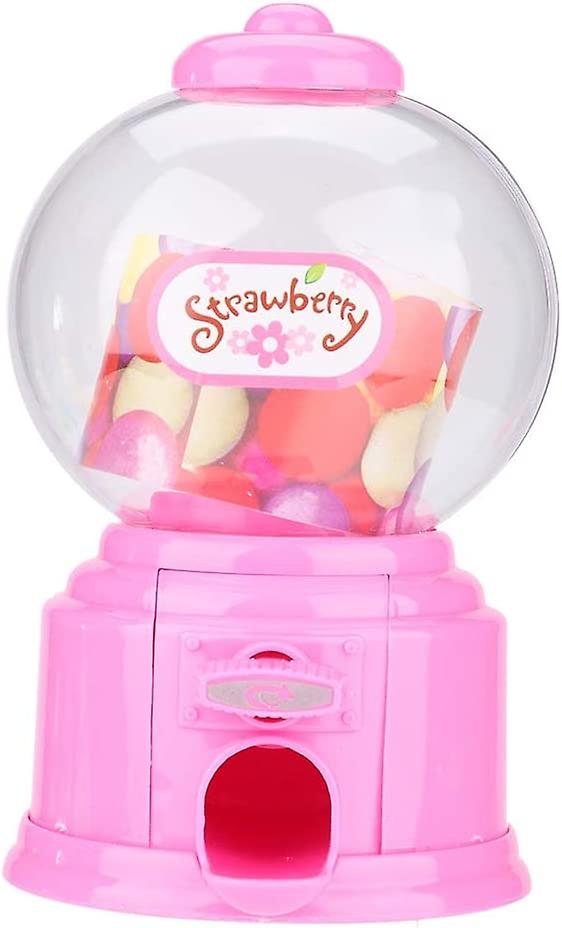 Candy Machine, Portable Children Candy Machine Plastic Mini Gumballs Bean Dispenser