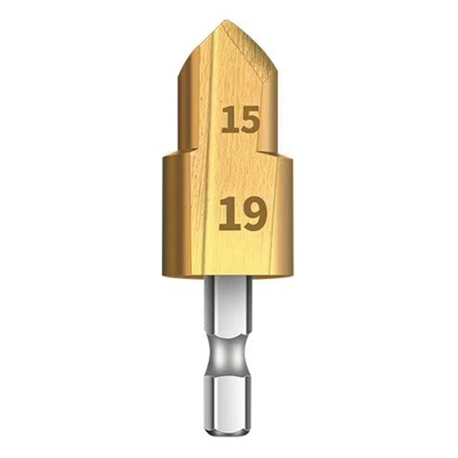 Efficient PPR Lifting Stepped Drill Bit Easily Install Water Pipe Connection Tool Plumbing Installation Repairs Accessories