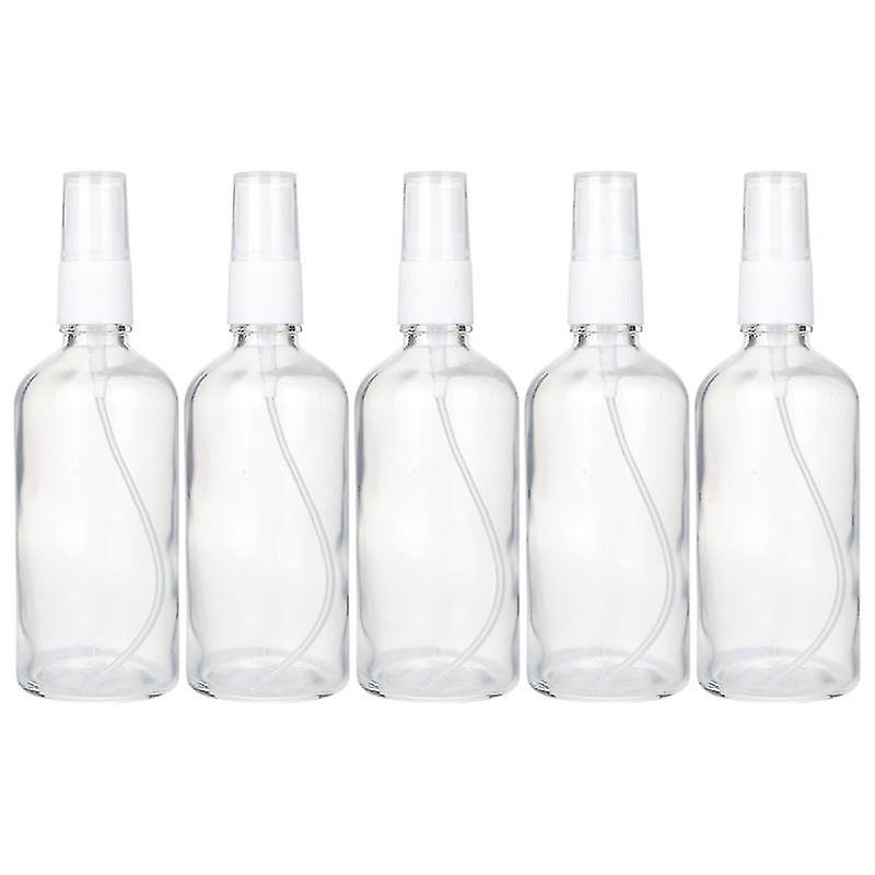 5pcs Glass Bottles