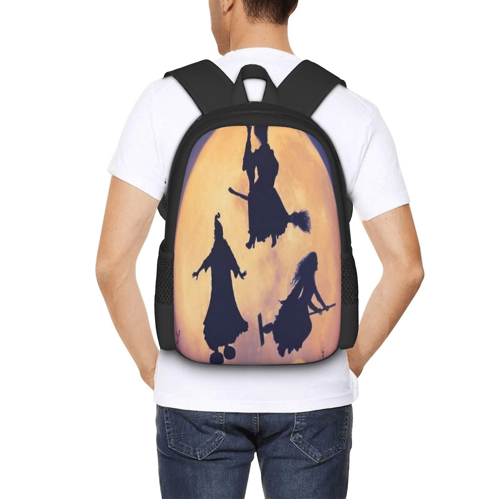 Lilo And Stitch Backpack Large Capacity Laptop Bag Lightweight Adjustable Straps Casual Large Capacity