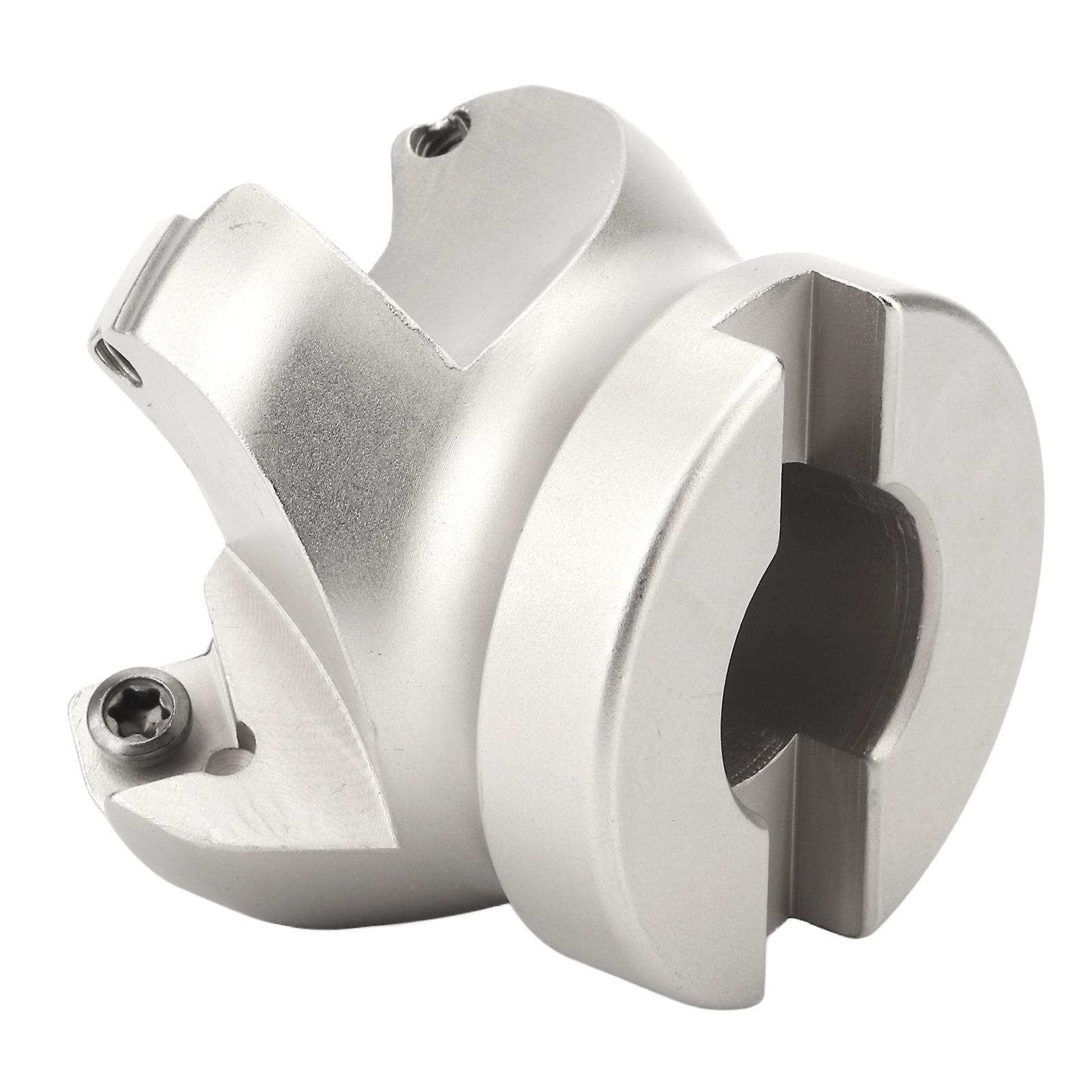 4 Flute Face Mill Cutter Head with 10 Inserts Robust Oxidation Resistance for Metal Processing 