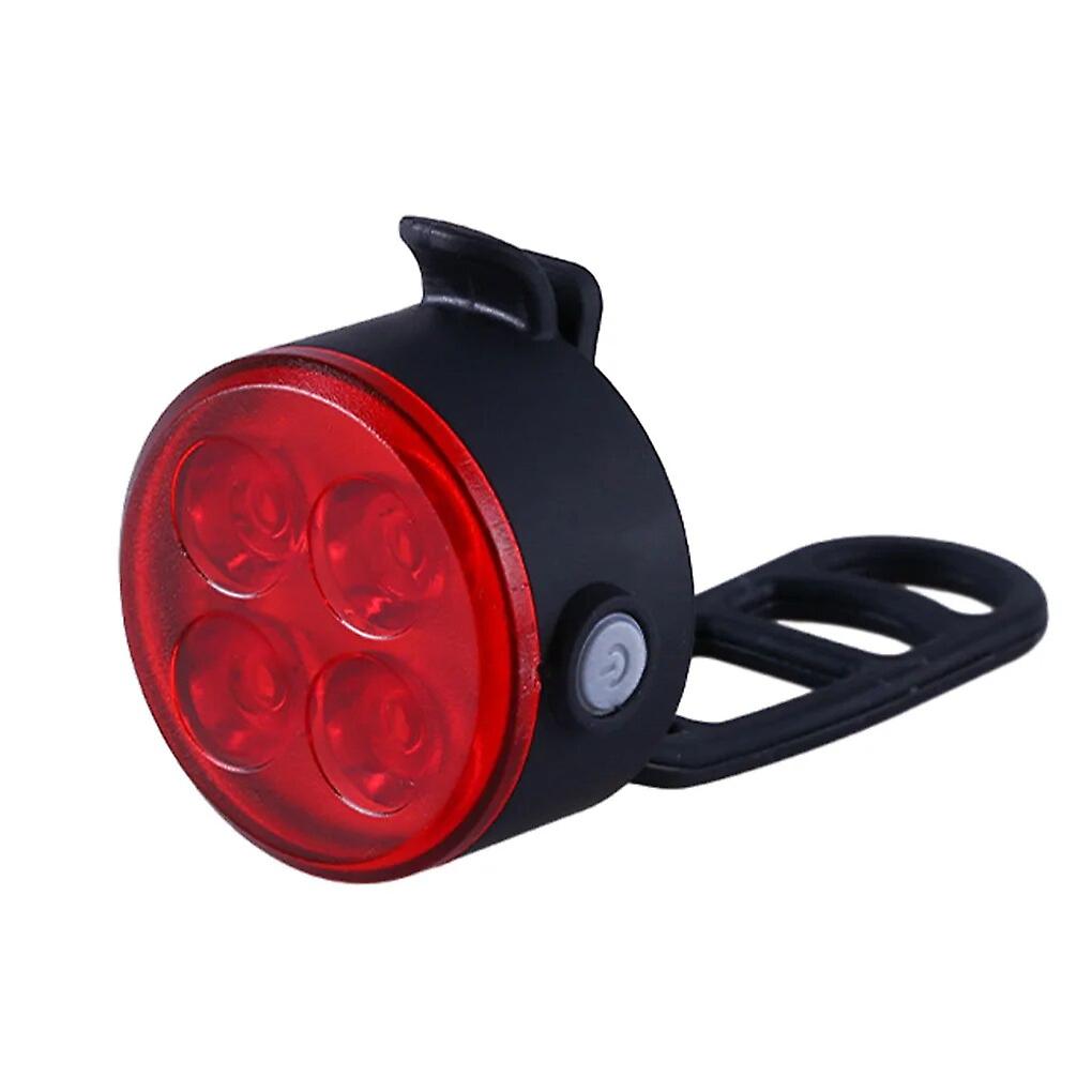Rechargeable Led Taillight - Waterproof And Durable Bike Light Easy To Install Adjustable Rear Usb Reflective Red White