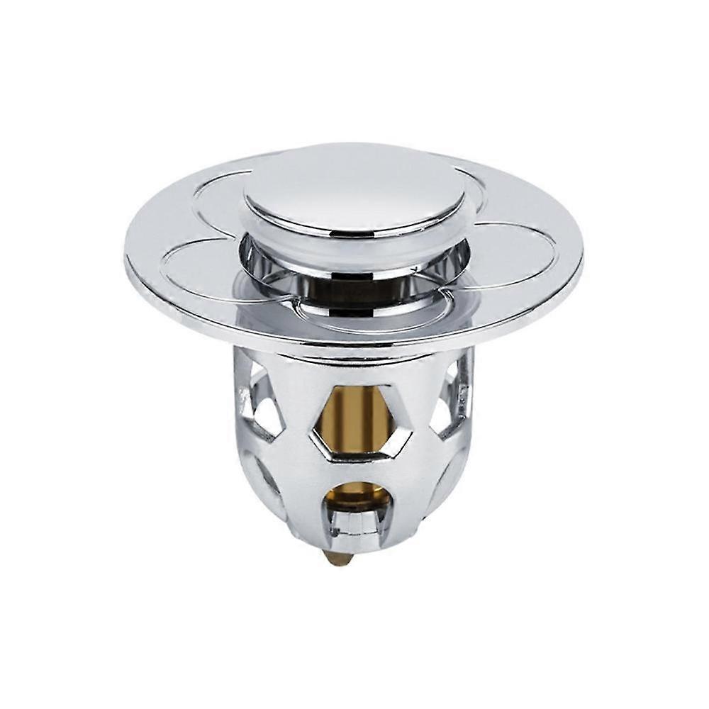 Universal Wash Basin Bounce Drain Filter Pop Up Bathroom Sink Drain Plug New MIS