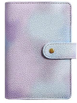 A5/A6/A7 Tie Dye Color Change Color Loose-Leaf Notebook Notepad Planner Scrapbook Gift Soft Cover Creative School Supply BaoPeng