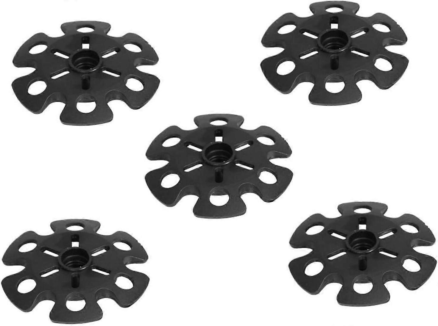 5 Piece Hiking Pole Basket, Snow Tow Replacement, Hiking Pole Tip Protector, Hiking Pole Snow Ski Mud Basket