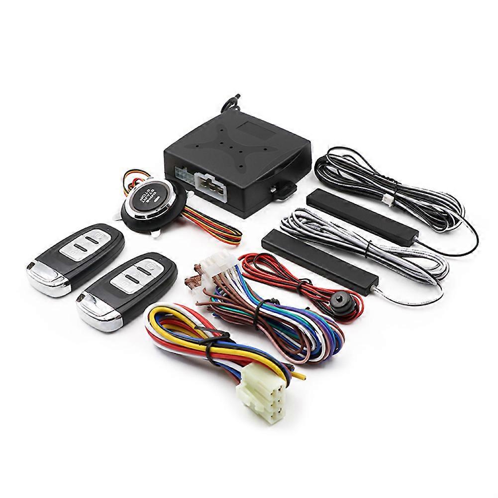 2019 Smart Car Key Systems Key blade PKE Passive less Entry Universal Version  Alarm System Push Start Button Remote Engine Start CSL88