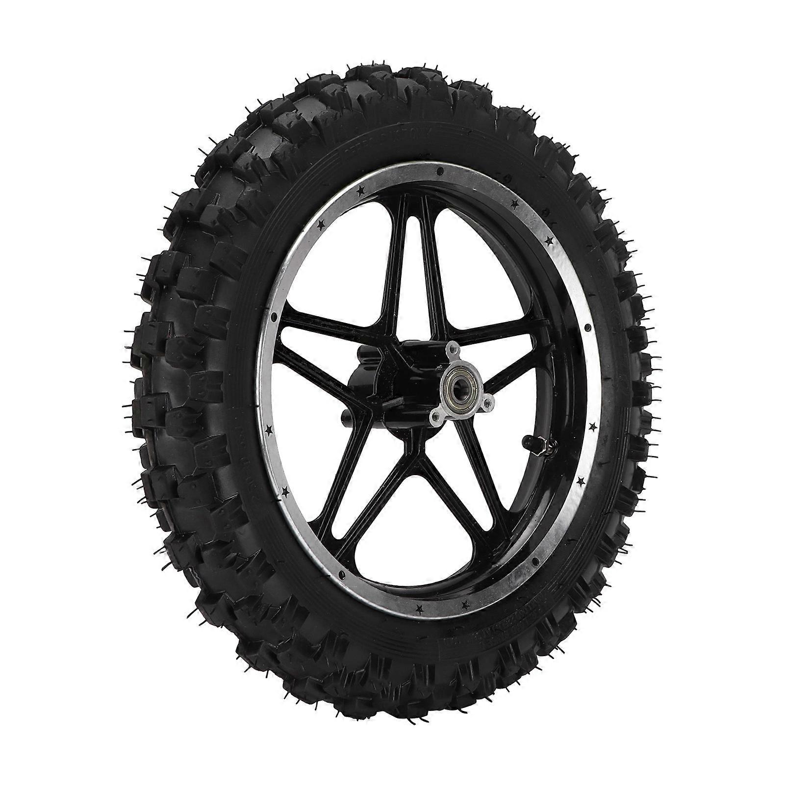 2.5?10 tuuman takapyörän terässeoksen vaihto mini taskupyörä moottoripyörä musta