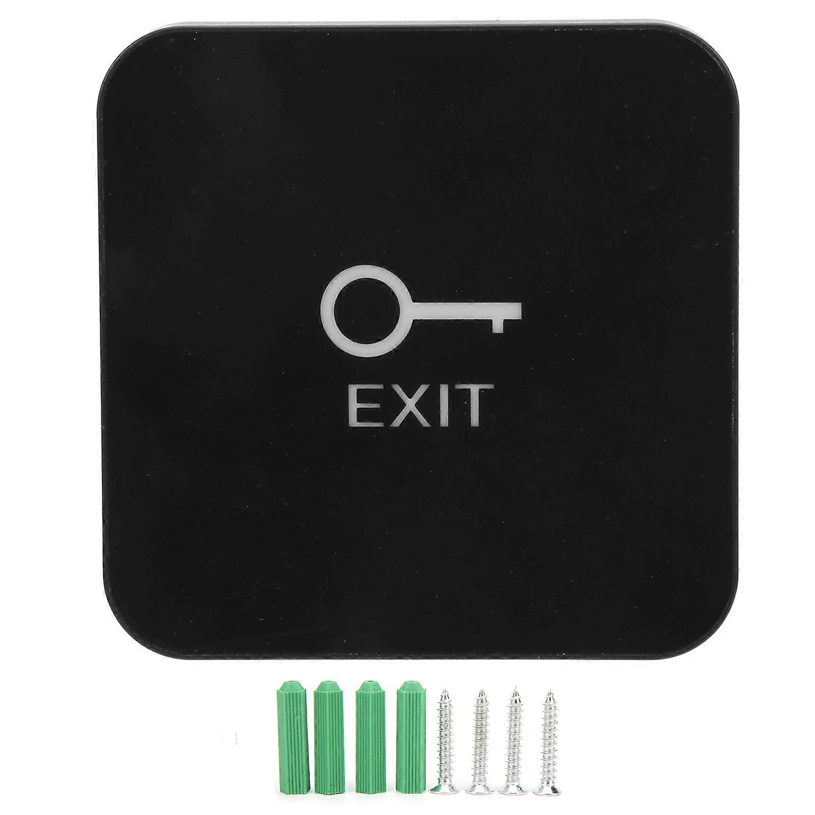 Dc12v Door Exit Button Touch Release Switch No Com Nc High Sensitivity For Access Control System
