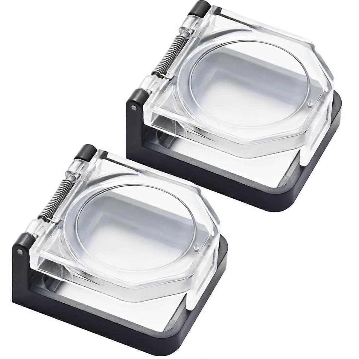 Power Push Button Switch Cover,Waterproof and Collision Resistant, Dustproof Safety Protector for 25mm Mounting Hole A