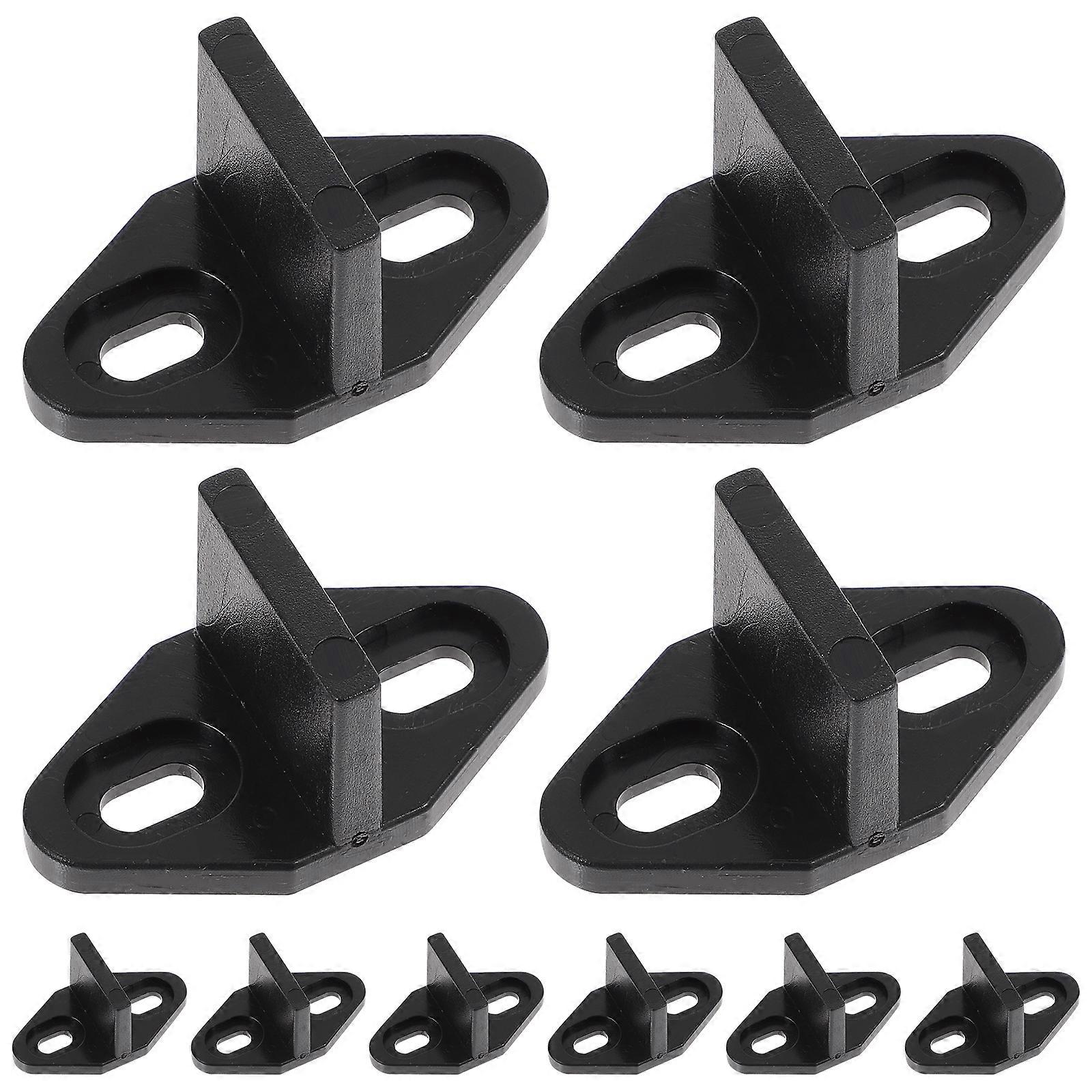 10pcs Barn Door Guide Sliding Door Guide Floor Guide Stop Bottom Guide