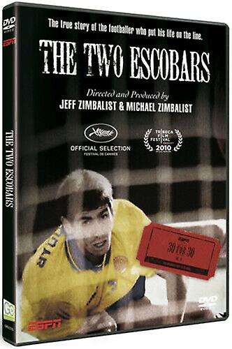 The Two Escobars DVD (2011) Jeff Zimbalist cert E - Region 2