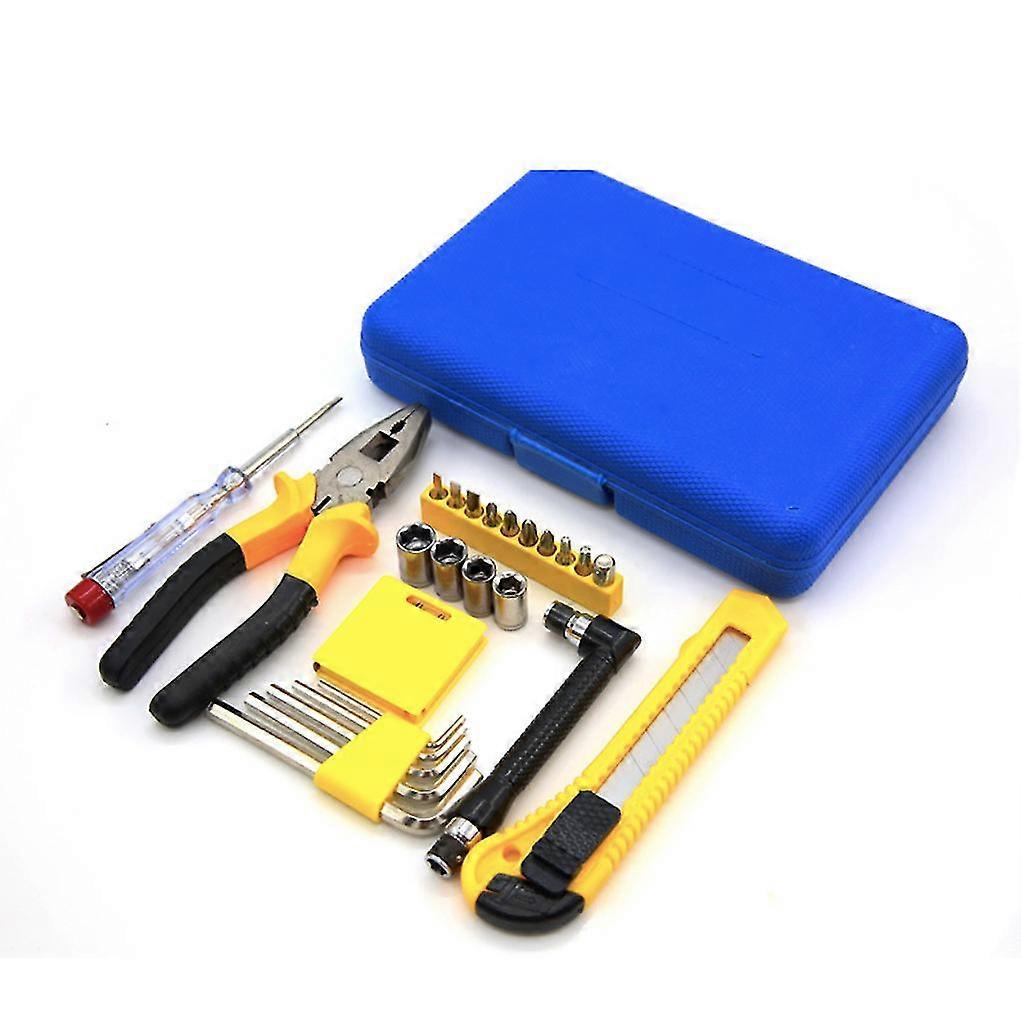 Hardware Tool Box Set With Complete Accessories, Small And Durable Large Tool Box Teamade Tm-6015