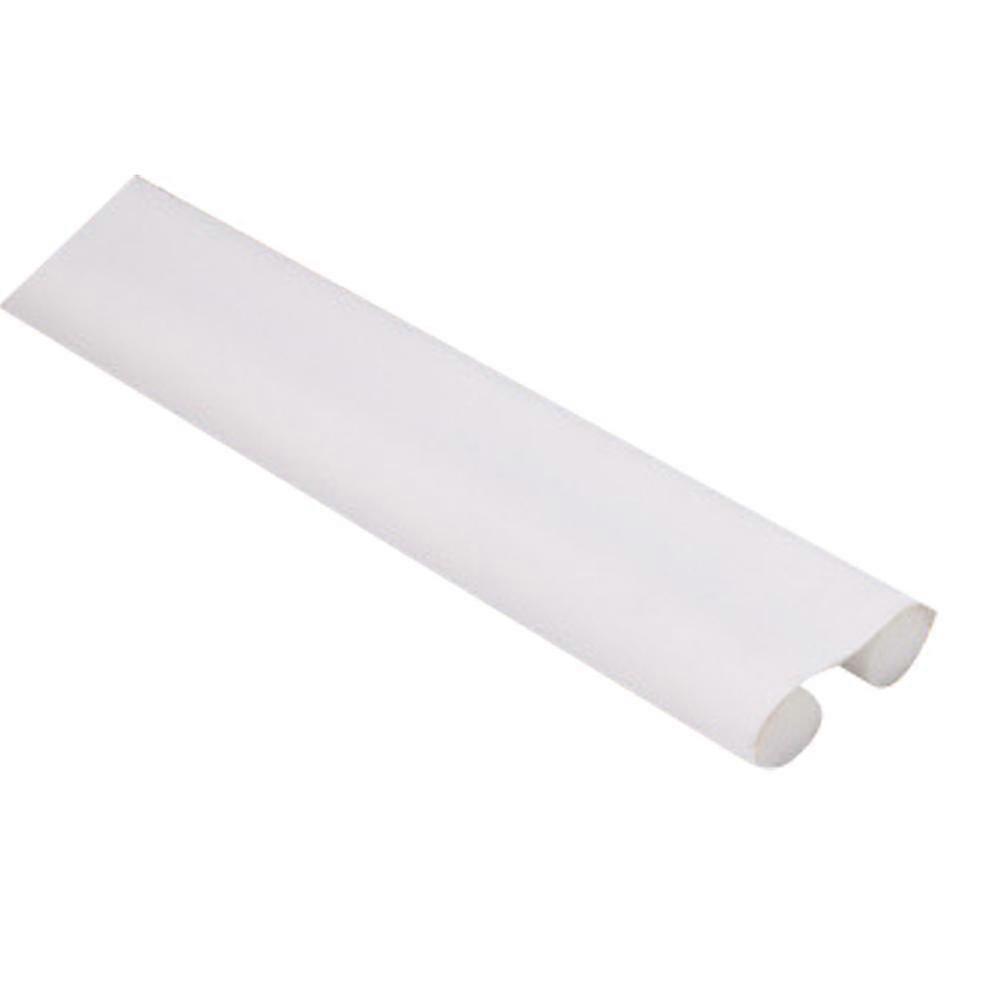 White Kerf Weather Stripping Door Seal Strip Brown,QResilient Weatherstrip Door Seal For Door Insulation Applied To Kerf Door Frame,Ideal For Various