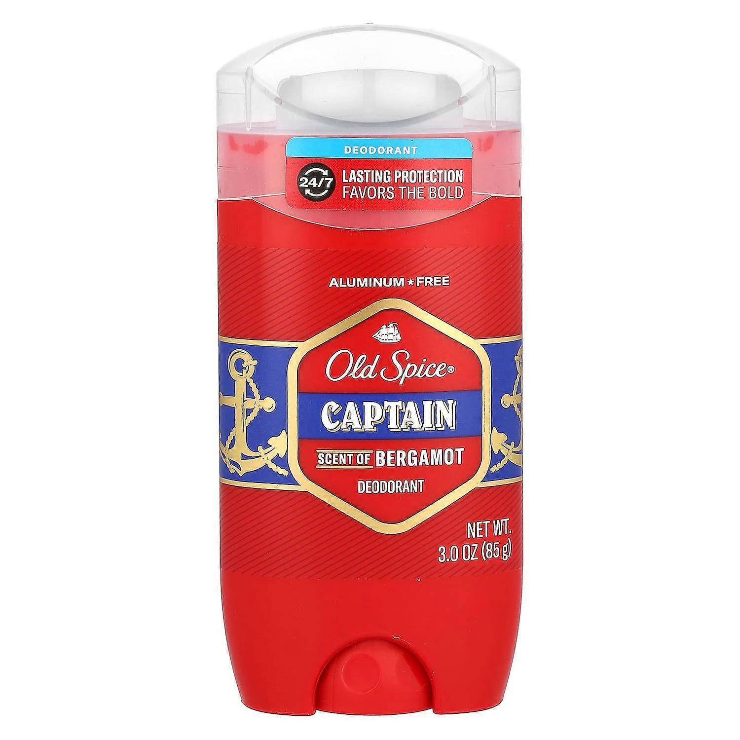 Old Spice, Deodorant, Captain, Bergamot, 3 oz (85 g)