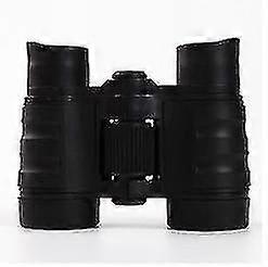 ブラックチルドレンズ望遠鏡 4x30 ダブルバレル高解像度玩具科学教育パズル漫画屋外光学メガネ