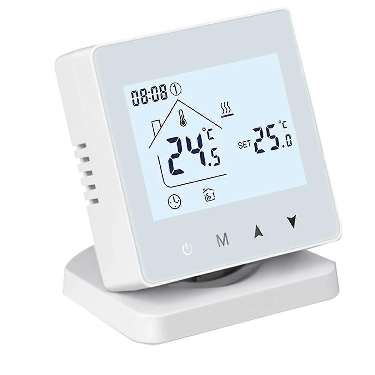 Smart Wireless Thermostat For Gas Boiler Room Heating Rf Home Temperature Controller Programmable W