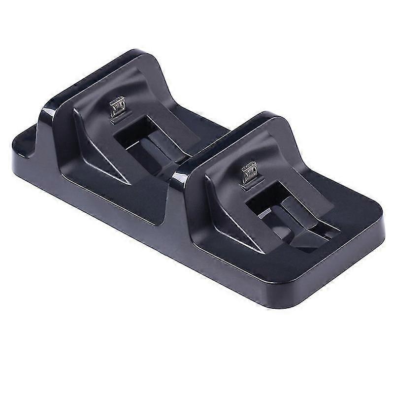 Replace Double Charging Station For 2 Ps4 Controllers, 1pc, Black