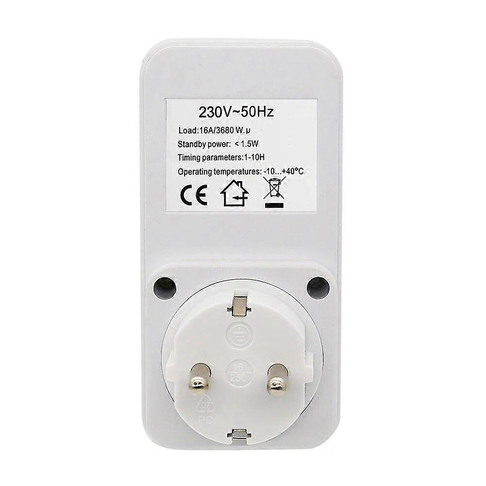 Countdown Timer Timer Socket German European Standard Kitchen PVC Socket Controller Timer Switch Timing Socket