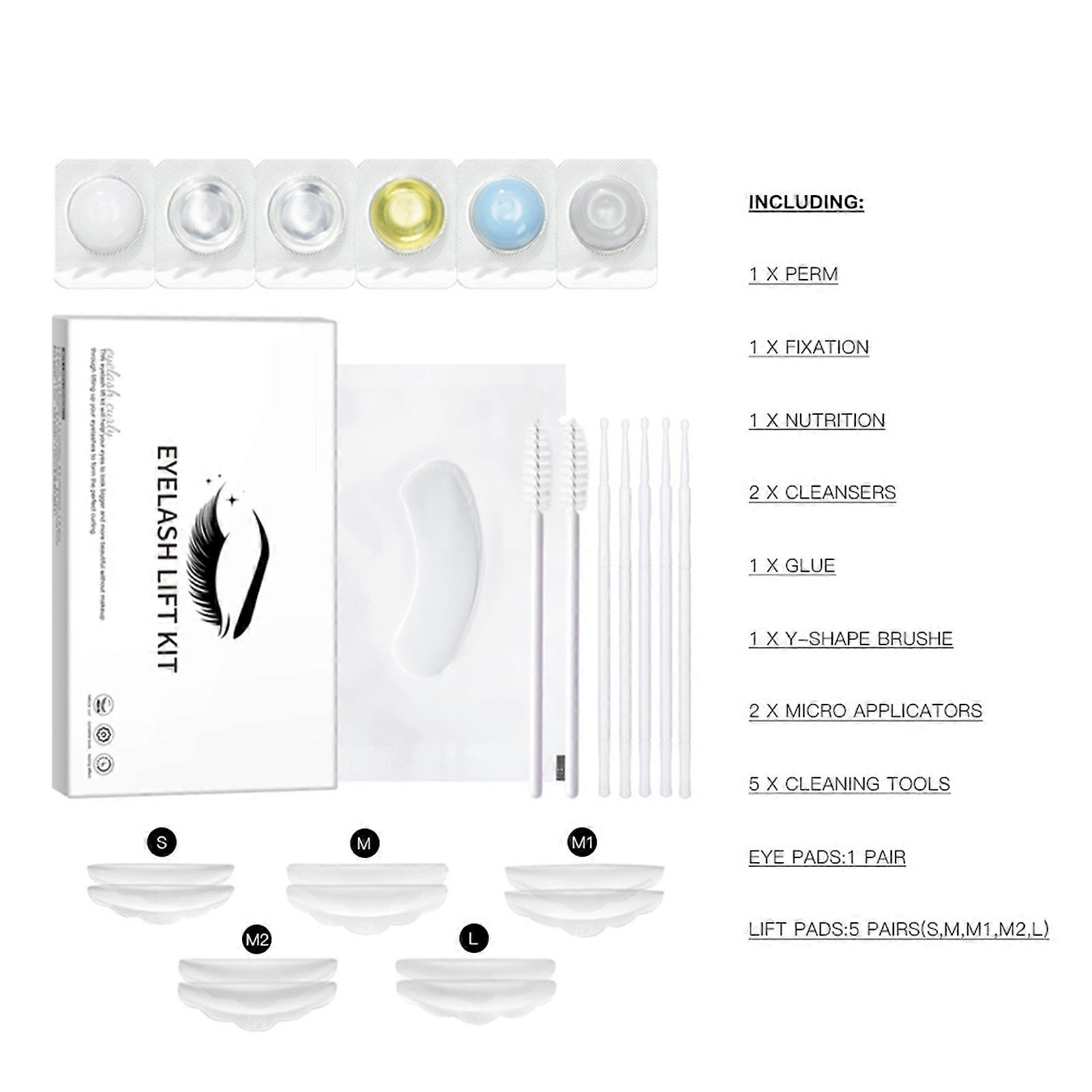 Lash Lift For Perming Curling Lifting Eyelashes Eyelashes Perm Curler Pad Reusable Makeup Beauty Tool