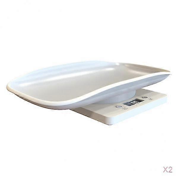 2x Multi-functional Digital Cat Scale Measure Dog & Cat Weight For Small Pet