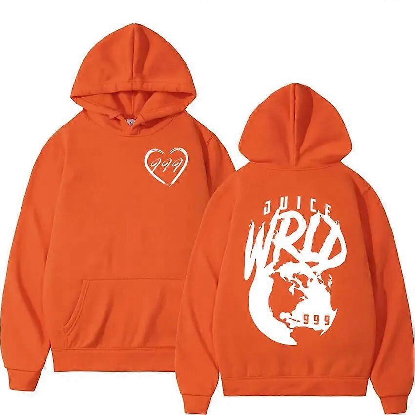 Rapper Juice Wrld 999 Pullover Hoodie Men Women Fleece Loose Long
