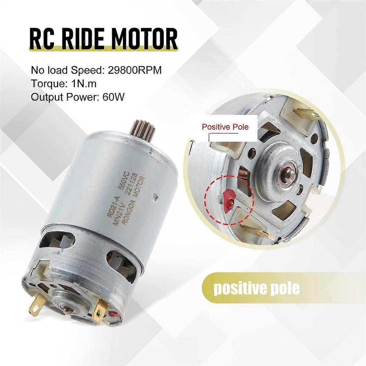 RS550 Motor 28000RPM Ersatz - Für Kettensägen & Elektrowerkzeuge 21V