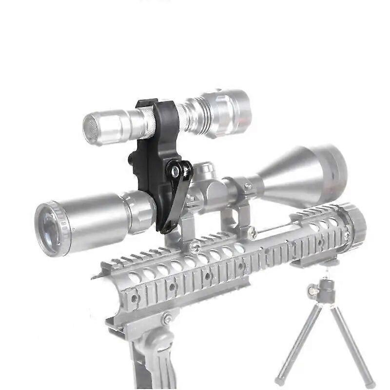 Tactical Flashlight Quick Mount Bracket Dia 25-30mm Hunting Torch Fixed Holder Universal Torch Clip Flashlights Mounts Accessory