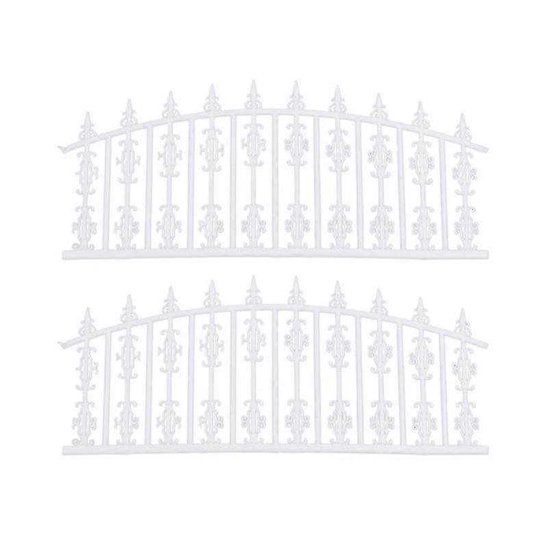 1m 1/100 Diy Garden Fence Courtyard Fence Ornament Sand Table Building Model Materials (mr1401)