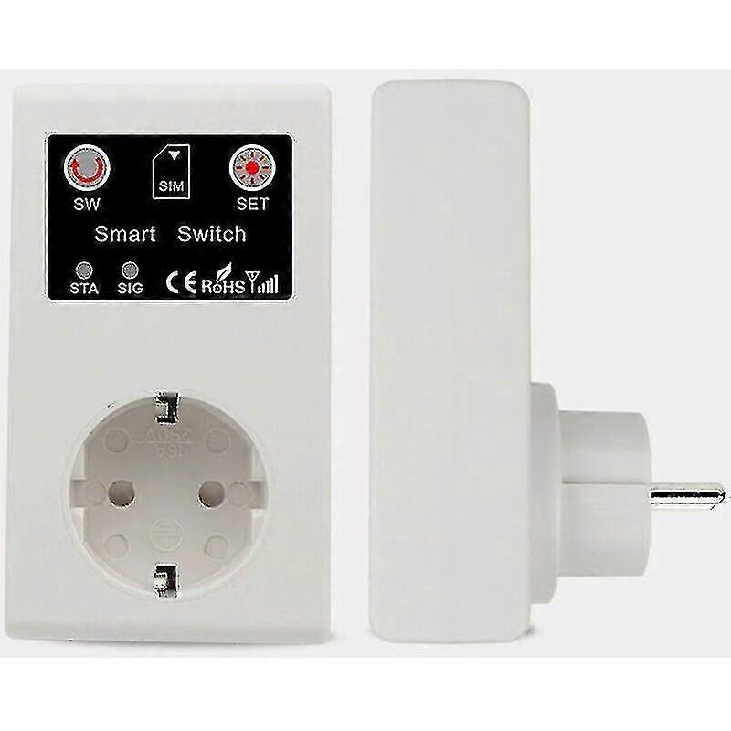 Kryc-gsm Smart Power Socket Call Sms App Télécommande Switch Pump Router Electrical Appliance Smart Sockets