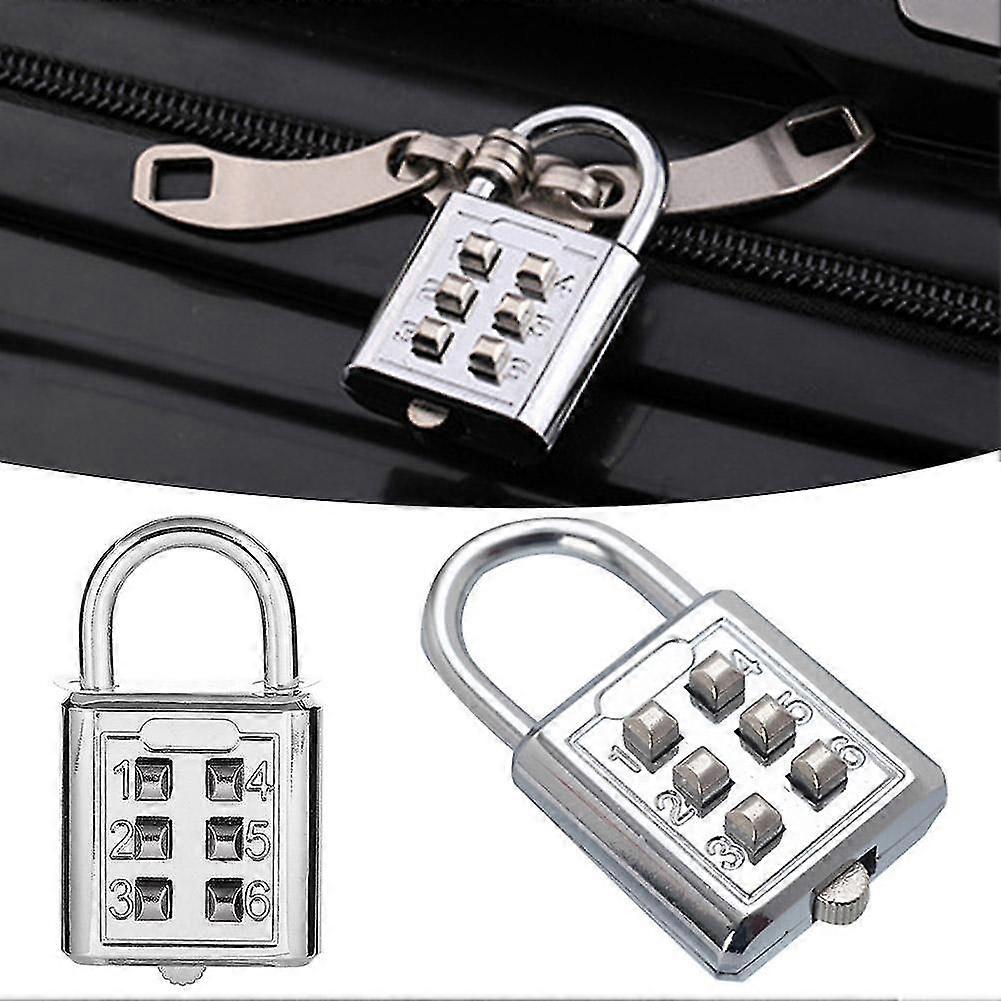 Anti-thieft Lock 6-Digit Key Combination Lock Code Smart Lock Code Keyed