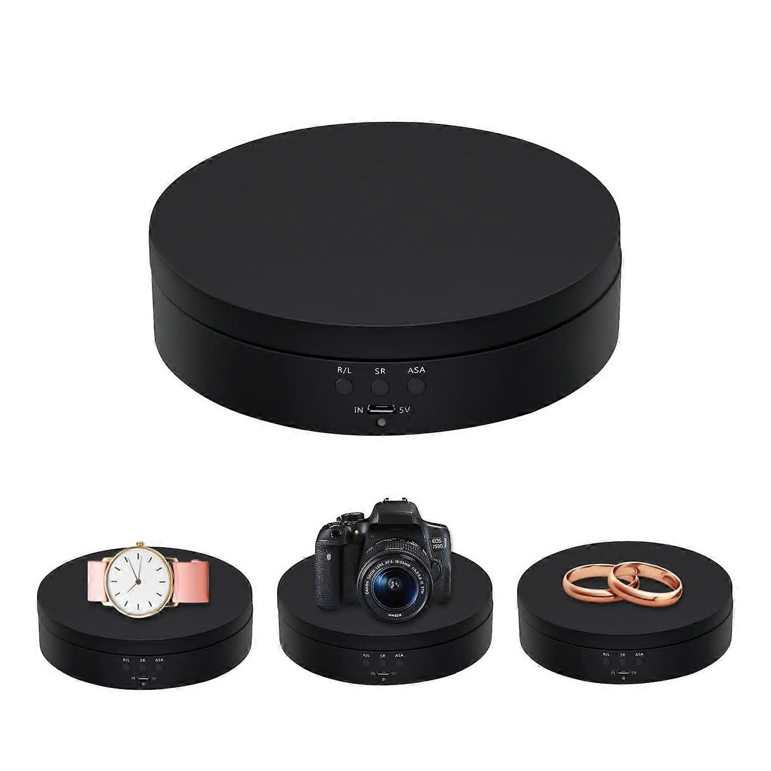 360 Degree Rotating Display Stand for Photography 360 Electric Rotating Turntable Motorized Rotating