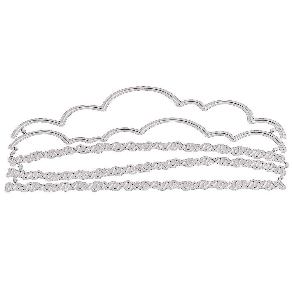 Cloud Grass Border Embossing Cutting Die DIY Craft Stencil Scrapbook Mold Decor