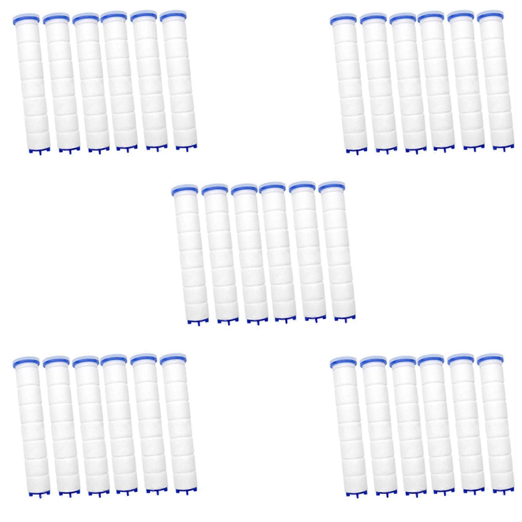 30 Pcs of High Pressure Hand-Held Water Shower Filter Bathroom Bath Shower Filter Core Water Purifi