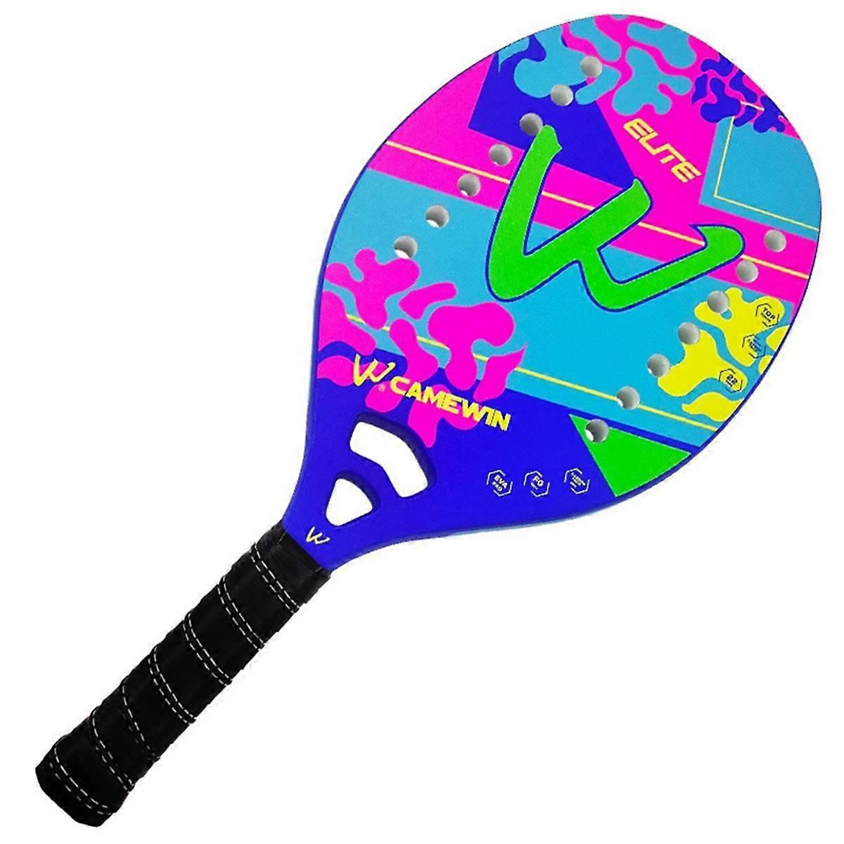 Padel Racket Beach Tennis Carbon Fiber EVA Face Tennis Paddle Racquet Racket with Padle Bag Cover