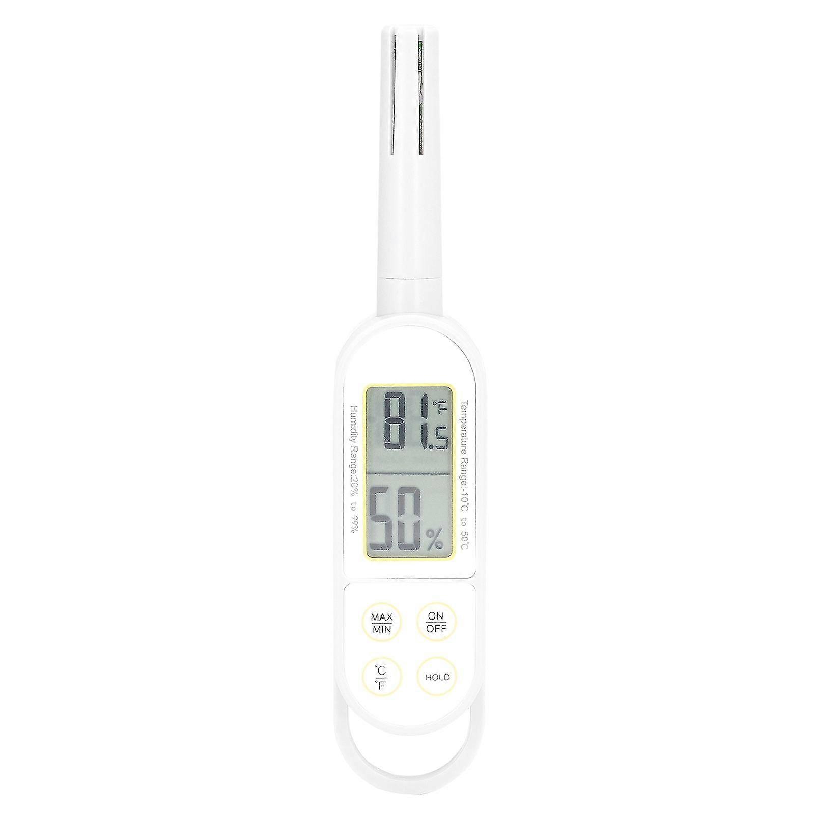 Thermometer Hygrometer Temperature Humidity Meter Digital Display Handheld for Indoor