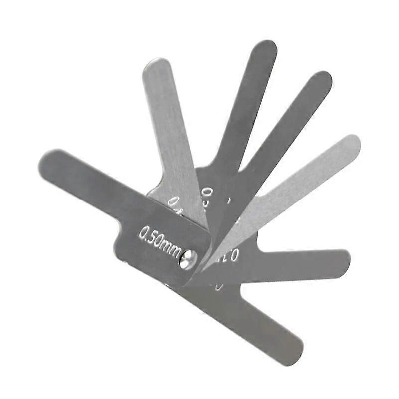 Stainless Steel Oral Interproximal Reduction Caliper Reciprocating Ruler DPI System Dental Space Measurement Dental Materials