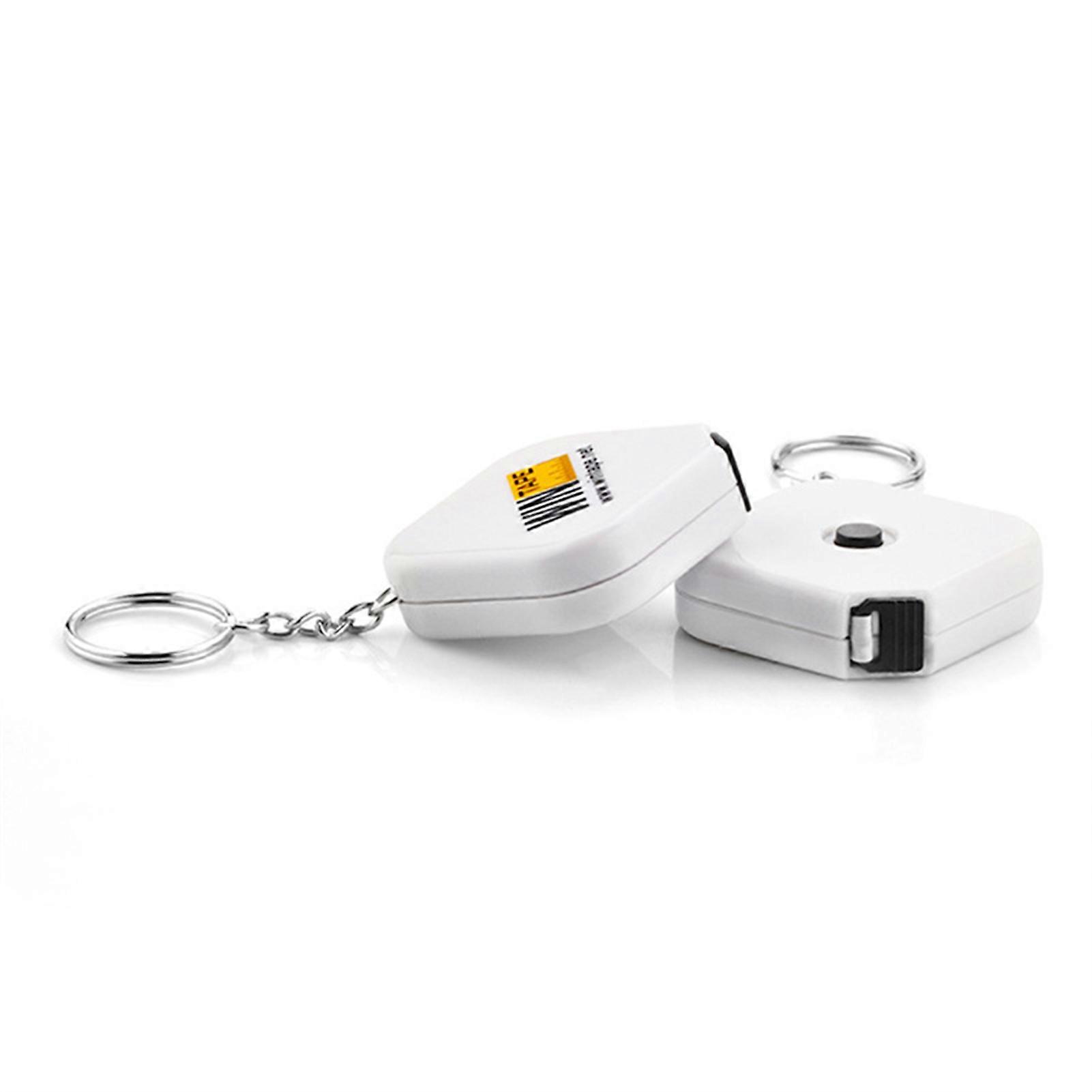 1.5M Portable Mini Tape Measure with Keychain Multipurpose Retractable Tape Practical Measuring Tool