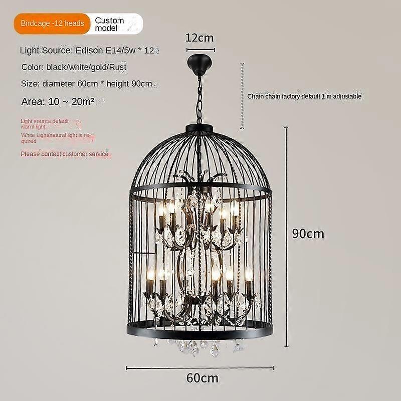 Beautiful view of Fashion Parrot Cage Led Lighting