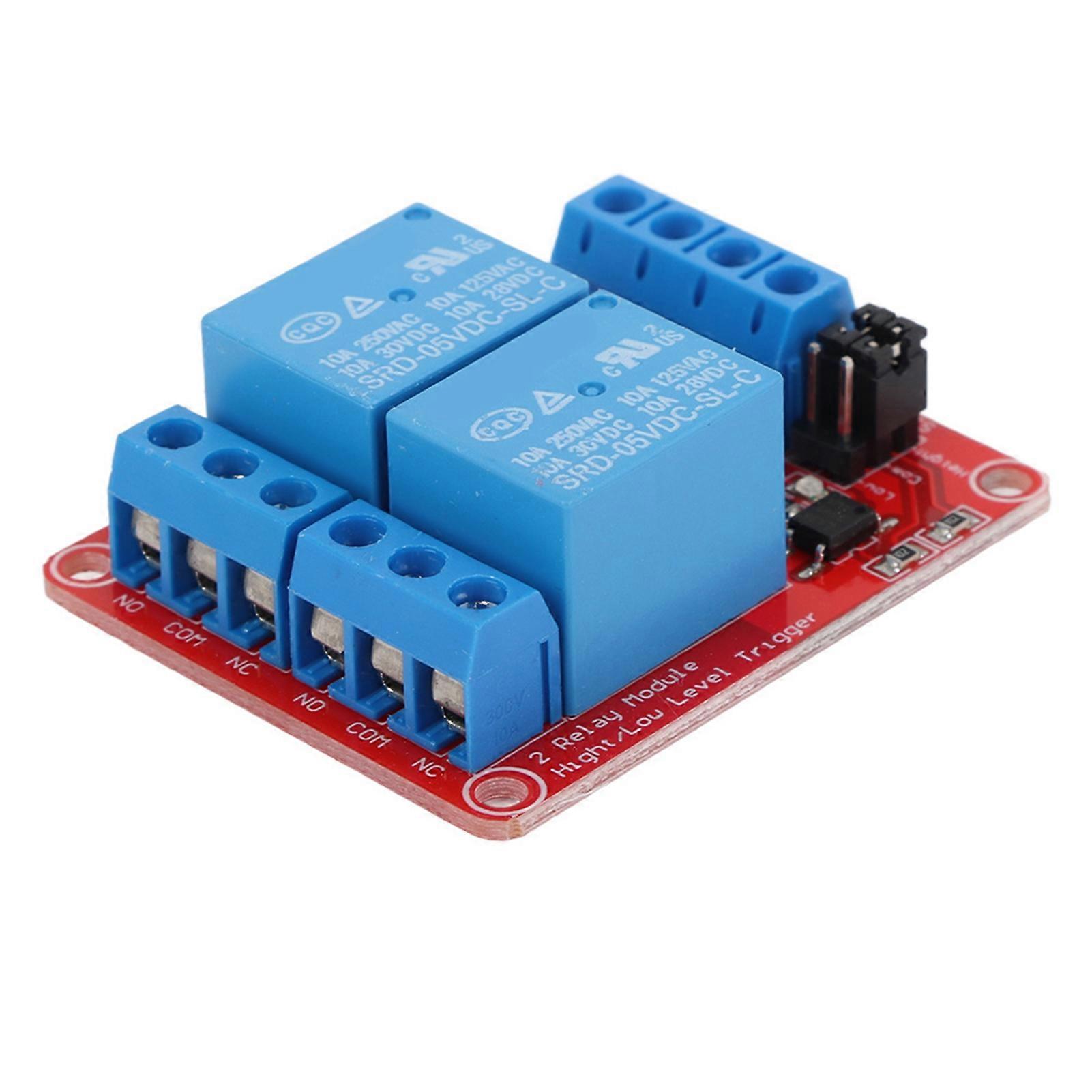5V Optocoupler Isolated Channel Relay Module, High&Low Level Trigger