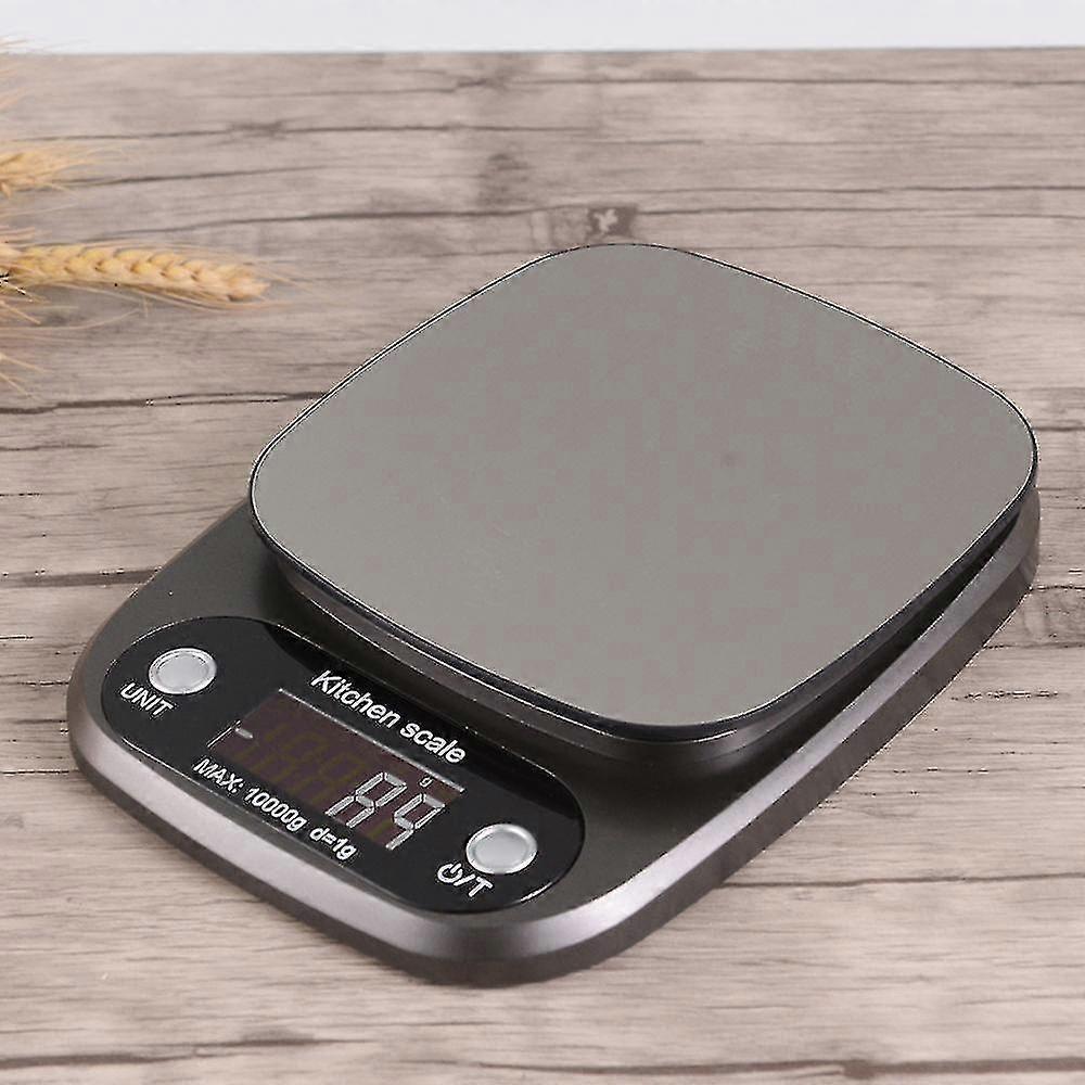 digital Kitchen Scale - From 1 G To 10 Kg - Stainless Steel - High Accuracy - With Lcd Display [energy Class A+] PXCL
