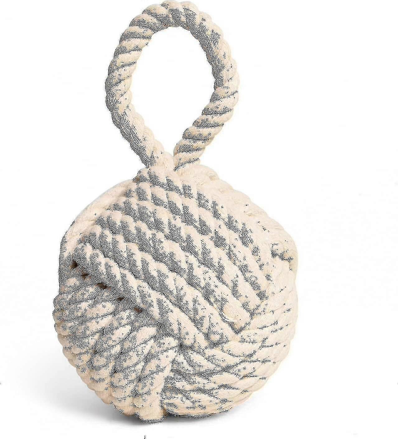 עצירת דלת חבל, עצירת דלת משוקללת, מעצור דלת ימית קשורה